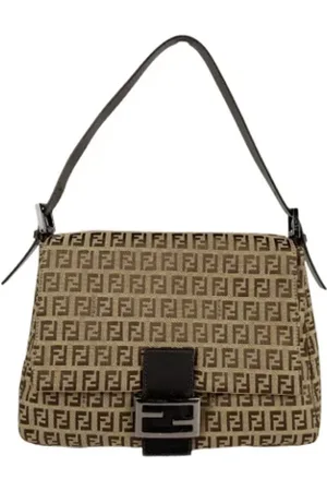 Fendi Pre-owned, Kobieta, brązowy, ONE SIZE, Pre-owned Canvas fendi-bags