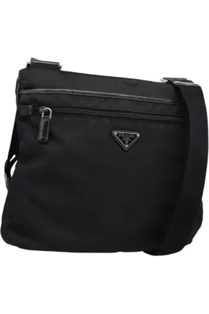 Prada Pre-owned, Kobieta, Czarny, ONE SIZE, Nylon, Pre-owned Nylon prada-bags