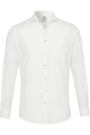 Hatico Koszule, Mężczyzna, Biały, S, City Silver Casual Koszula