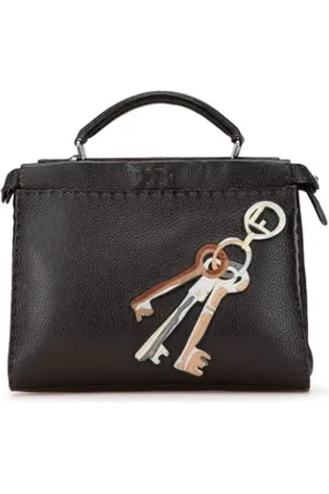 Fendi Pre-owned, Kobieta, brązowy, ONE SIZE, Skóra, Pre-owned Leather fendi-bags