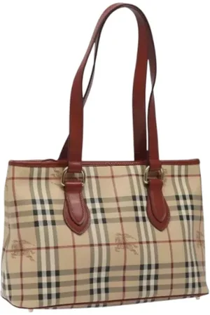 Burberry Pre-owned, Kobieta, Beżowy, ONE SIZE, Skóra, Pre-owned Skórzane torebki