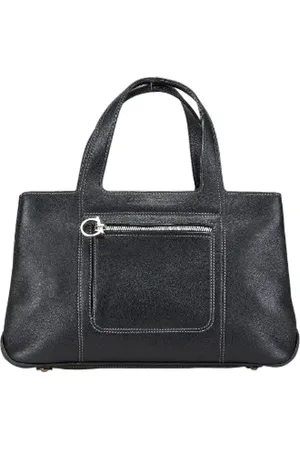 Salvatore Ferragamo Pre-owned, Kobieta, Czarny, ONE SIZE, Skóra, Pre-owned Leather totes