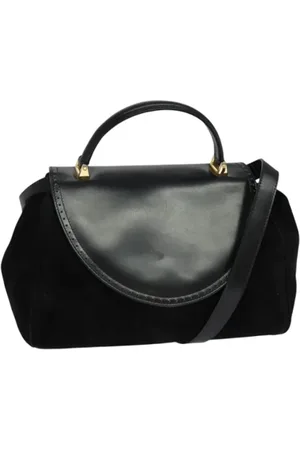 Salvatore Ferragamo Pre-owned, Kobieta, Czarny, ONE SIZE, Skóra, Pre-owned Skórzane torebki