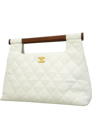 CHANEL Pre-owned, Kobieta, Biały, ONE SIZE, Pre-owned Leather chanel-bags