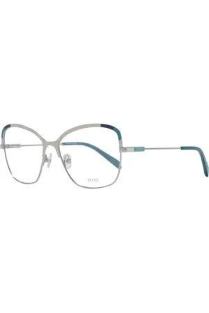 Emilio Pucci Akcesoria, Kobieta, Wielobarwność, ONE SIZE, Kolorowe Okulary Optyczne Damskie Styl Motyla