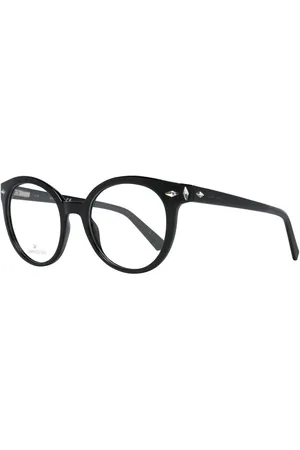 Swarovski Akcesoria, Kobieta, Czarny, ONE SIZE, Czarne Okulary Kobiety Oprawki Wiosenne zawiasy