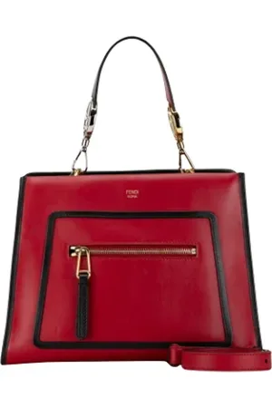 Fendi Pre-owned, Kobieta, Czerwony, ONE SIZE, Pre-owned Leather fendi-bags