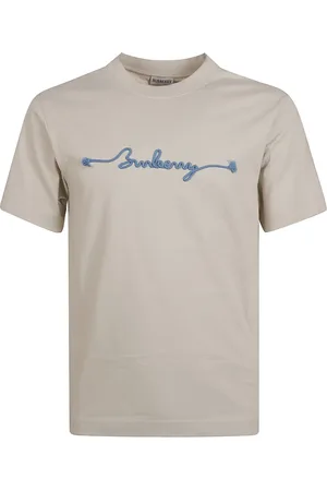 Burberry Koszulki, Mężczyzna, Beżowy, S, Jerseywear T-shirty i Polosy