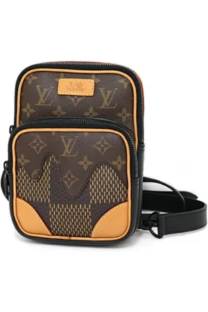 LOUIS VUITTON Pre-owned, Kobieta, brązowy, ONE SIZE, Skóra, Pre-owned płócienne torby Louis Vuitton
