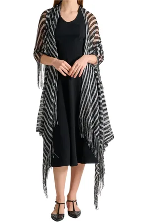 Missoni Kurtki, Kobieta, Czarny, ONE SIZE, Białe Kurtki z Unikalnym Stylem