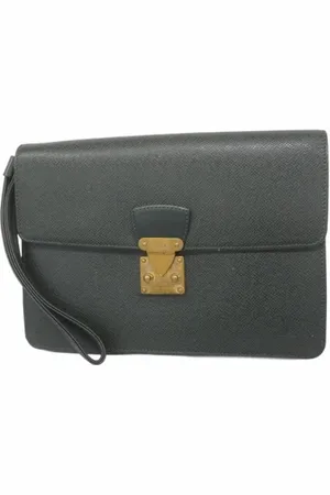 LOUIS VUITTON Pre-owned, Kobieta, Zielony, ONE SIZE, Skóra, Pre-owned Leather clutches