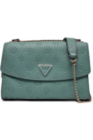Guess Torebki, Kobieta, Zielony, ONE SIZE, Zielona stylowa torebka dla kobiet