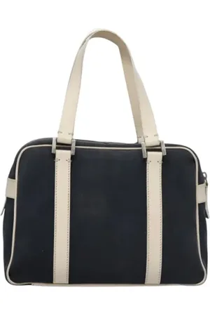 Fendi Pre-owned, Kobieta, Niebieski, ONE SIZE, Skóra, Pre-owned Canvas handbags
