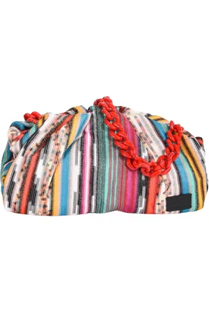 Missoni Torebki, Kobieta, Wielobarwność, ONE SIZE, Zig Zag Torba Łańcuszkowa