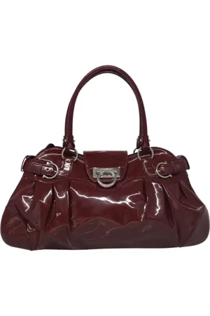 Salvatore Ferragamo Pre-owned, Kobieta, Czerwony, ONE SIZE, Pre-owned Canvas handbags