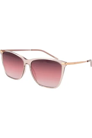HUGO BOSS Akcesoria, Kobieta, Różowy, ONE SIZE, Różowe Okulary Przeciwsłoneczne Damskie