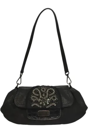 Prada Pre-owned, Kobieta, Czarny, ONE SIZE, Skóra, Pre-owned Leather prada-bags