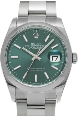Rolex Pre-owned, Mężczyzna, Zielony, ONE SIZE, Pre-owned Glass watches