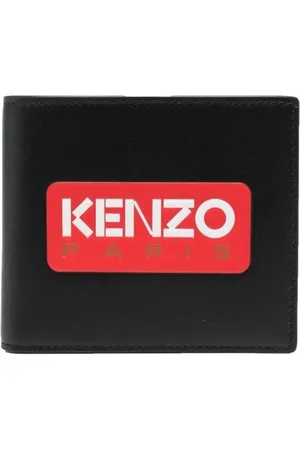 Kenzo Akcesoria, Mężczyzna, Czarny, ONE SIZE, Czarna Portmonetka Akcesoria Męskie