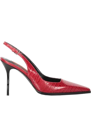 Missoni Buty, Kobieta, Czerwony, 37 EU, Python Print Slingback Szpilki