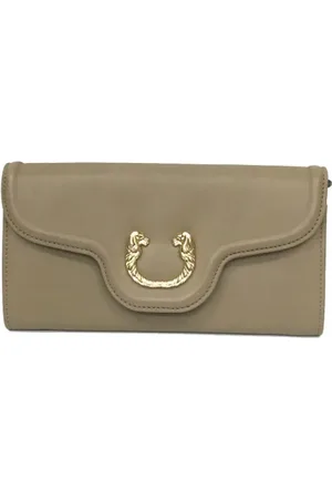 Bvlgari Pre-owned, Kobieta, Beżowy, ONE SIZE, Pre-owned Skórzane torebki