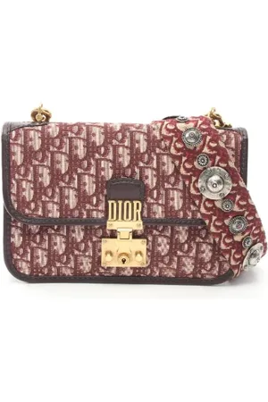 Dior Pre-owned, Kobieta, Wielobarwność, ONE SIZE, Skóra, Pre-owned Canvas crossbody-bags