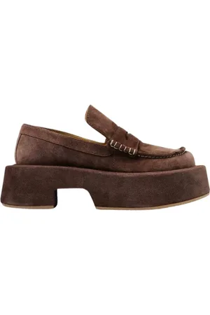 J.W.Anderson Buty, Kobieta, brązowy, 40 EU, Brązowe Mokasyny na Platformie