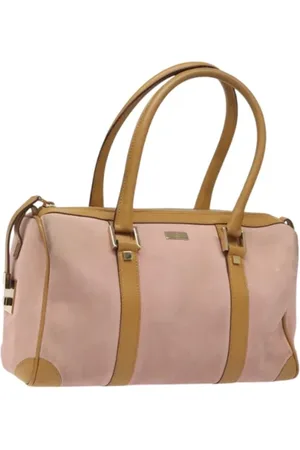 Gucci Pre-owned, Kobieta, Różowy, ONE SIZE, Skóra, Pre-owned Suede gucci-bags