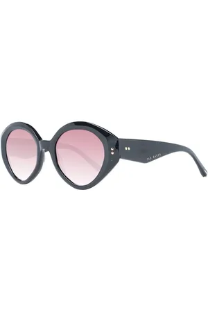 Ted Baker Akcesoria, Kobieta, Czarny, ONE SIZE, Czarne Okulary Przeciwsłoneczne Cat Eye Dla Kobiet