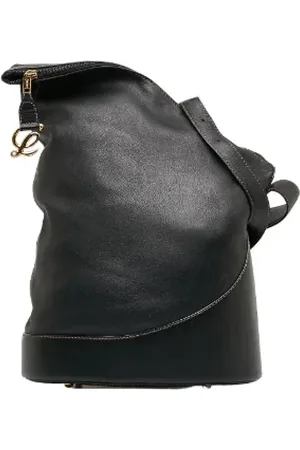 Loewe Pre-owned, Kobieta, Czarny, ONE SIZE, Skóra, Pre-owned Leather crossbody-bags