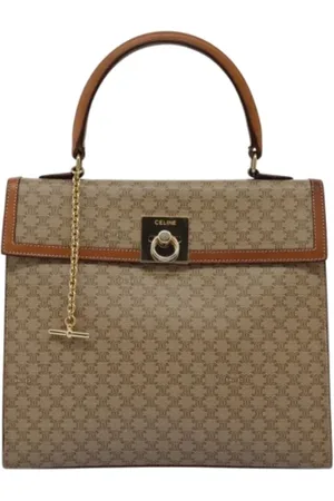 Céline Pre-owned, Kobieta, Beżowy, ONE SIZE, Skóra, Pre-owned Canvas handbags