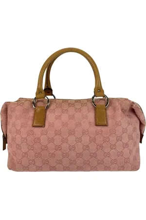 Gucci Pre-owned, Kobieta, Różowy, ONE SIZE, Skóra, Pre-owned Canvas handbags