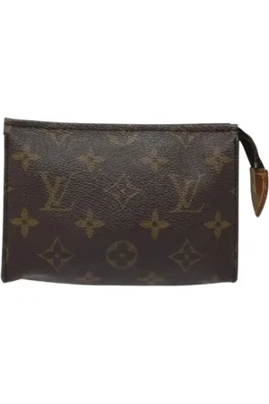 LOUIS VUITTON Pre-owned, Kobieta, brązowy, ONE SIZE, Skóra, Pre-owned Canvas pouches