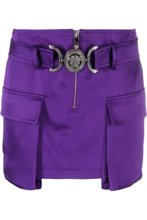 VERSACE Spódnice, Kobieta, Fioletowy, S, Spódnice