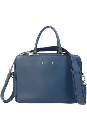 LOUIS VUITTON Pre-owned, Mężczyzna, Niebieski, ONE SIZE, Skóra, Pre-owned skórzane torby Louis Vuitton