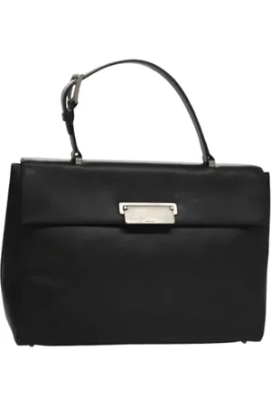 Prada Pre-owned, Kobieta, Czarny, ONE SIZE, Skóra, Pre-owned Skórzane torebki