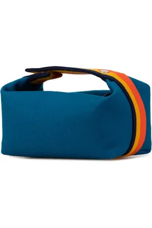 Hermès Pre-owned, Kobieta, Niebieski, ONE SIZE, Pre-owned Canvas pouches