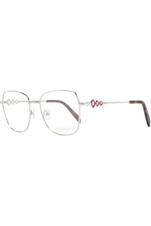 Emilio Pucci Akcesoria, Kobieta, Różowy, ONE SIZE, Rose Gold Okulary Optyczne Damskie