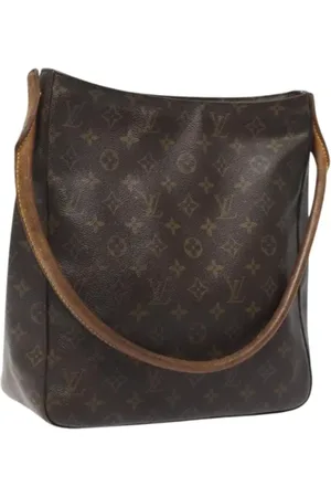 LOUIS VUITTON Pre-owned, Kobieta, brązowy, ONE SIZE, Len, Pre-owned płócienne torby Louis Vuitton