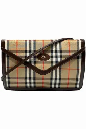 Burberry Pre-owned, Kobieta, Beżowy, ONE SIZE, Pre-owned Canvas burberry-bags