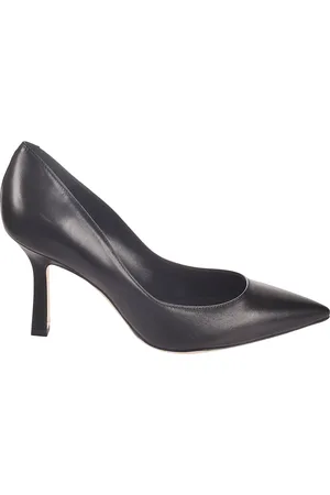 Guglielmo Rotta Buty, Kobieta, Czarny, 40 EU, Skóra, Skórzane szpilki w kolorze nude 80 mm