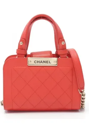 CHANEL Pre-owned, Kobieta, Czerwony, ONE SIZE, Pre-owned Leather chanel-bags