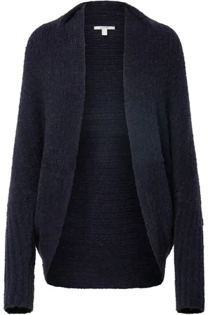 ESPRIT Swetry, Kobieta, Niebieski, L, Bawełna, Uniwersalne Bluzy i Swetry