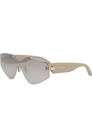 Bvlgari Akcesoria, Kobieta, Szary, ONE SIZE, Autentyczne Okulary Serpenti, Premium Jakość