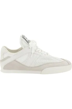 Chloé Buty, Kobieta, Wielobarwność, 40 EU, Zamsz, Sznurowane sneakersy z siateczki i zamszu