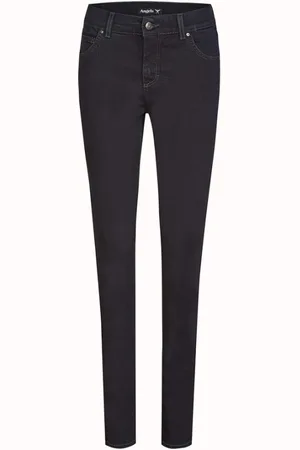 Angels Jeansy, Kobieta, Niebieski, L, Ciemne Damskie Jeansyy Skinny