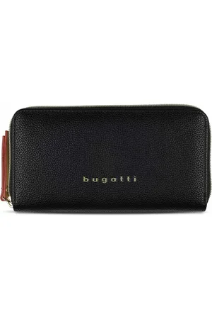 Bugatti Akcesoria, Kobieta, Czarny, ONE SIZE, Eleganckie Portfele i Etui na Karty