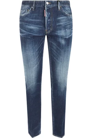 Dsquared2 Jeansy, Mężczyzna, Niebieski, XS, Denim, Jeansy - Najwyższy Komfort i Styl