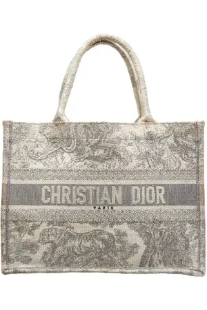 Dior Pre-owned, Kobieta, Beżowy, ONE SIZE, Pre-owned Canvas totes