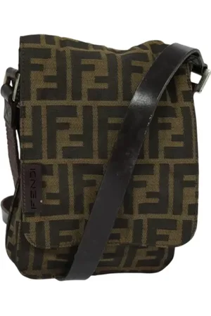 Fendi Pre-owned, Kobieta, brązowy, ONE SIZE, Skóra, Pre-owned Canvas fendi-bags